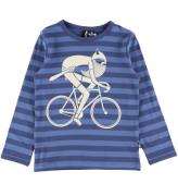 DanefÃ¦ Bluse - Danenorthpole - Grey Marine/Cold Blue Biking Viki