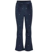 Vero Moda Girl Bukser - VmVelvet - Navy Blazer/Stars