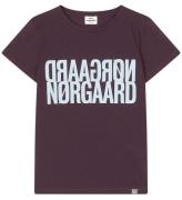 Mads Nørgaard T-shirt - Tuvina - Plum Perfect