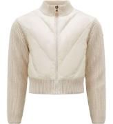 Moncler Cardigan - Strik/Dun - Off White