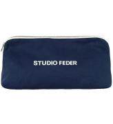 Studio Feder Toilettaske - Celia Mini - Canvas - Navy