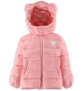 Moschino Dunjakke - Sugar Rose m. Hvid