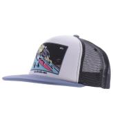 Quiksilver Kasket - Rat Pack Trucker - Hvid/BlÃ¥