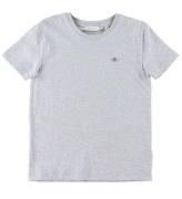 GANT T-shirt - Shield - Light Grey Melange