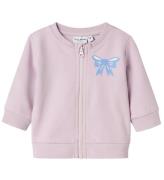 Name It Cardigan - NbfVrillie - Winsome Orchid/Bow