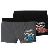 Name It Boxershorts - 2-pak - NmmDeep - Lava Smoke/Black