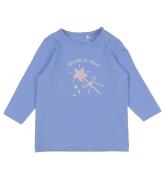 Name It Bluse - NbfVubie - Cornflower Blue/Sparkle