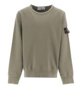 Stone Island Sweatshirt - Mud m. Logo