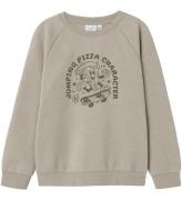 Name It Sweatshirt - NkmVion - Pure Cashmere/Pizza