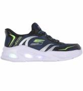 Skechers Sko - Meteor Light - Brisk Beams - Navy/Sort