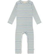 Petit Piao Heldragt - Rib - Modal - Allure Blue/Dark Off White