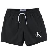 Calvin Klein Badeshorts - Sort m. Logo