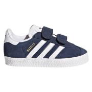 adidas Originals Sneaker Gazelle Velcro - Navy/Hvid Børn