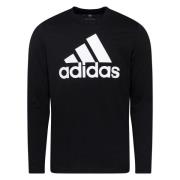 adidas Big Logo T-Shirt L/Æ - Sort/Hvid