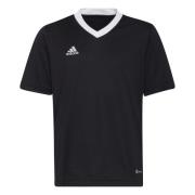 adidas Trænings T-Shirt Entrada 22 - Sort/Hvid Børn