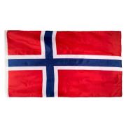 Norge Flag - Rød/Blå/Hvid