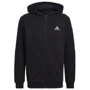 adidas Hættetrøje Essentials for Gameday Full Zip - Sort