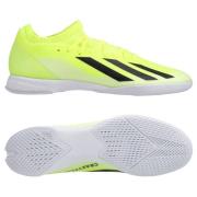 adidas X Crazyfast League IN Solar Energy - Gul/Sort/Hvid