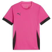 PUMA Trænings T-Shirt teamGOAL - Pink/Sort Børn