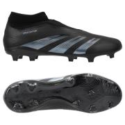 adidas Predator League Laceless FG Nightstrike - Sort/Grå