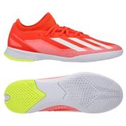 adidas X Crazyfast League IN Energy Citrus - Rød/Hvid/Gul Børn