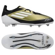 adidas F50 Messi Pro FG Triunfo Dorado - Guld/Hvid/Sort Børn