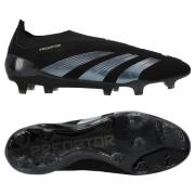 adidas Predator Elite Laceless FG Dark Spark - Sort/Grå/Guld