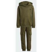 Adidas Original 1/2 Zip Hoodie Cargo Kids sæt